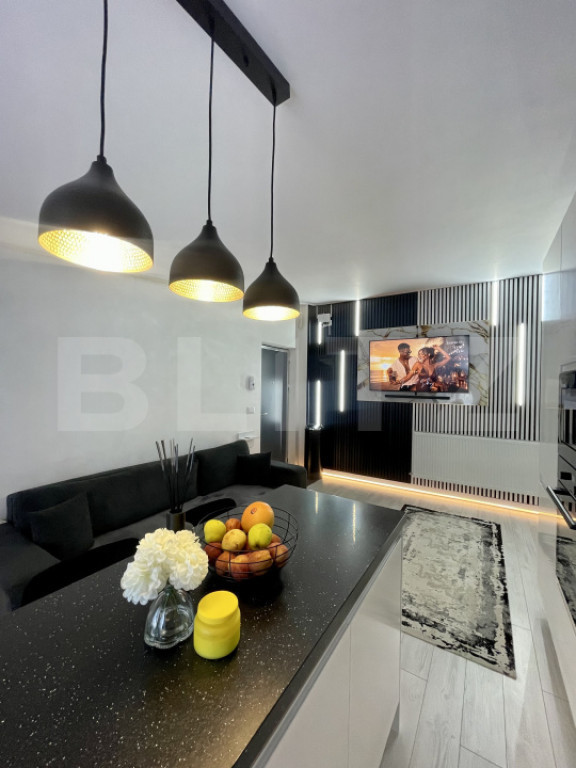 Apartament 3 camere, Mobilat și utilat, Vedere deosebită -