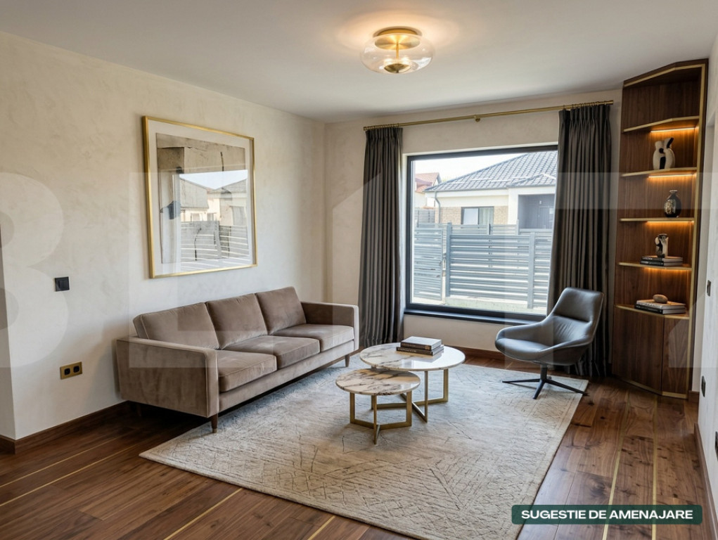 Casa individuala, 100 mp, teren, 535mp, zona Curtesti