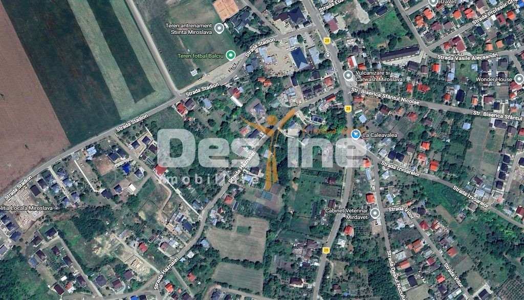 TEREN intravilan MIROSLAVA -Balciu , 930 MP, 89.900 EURO