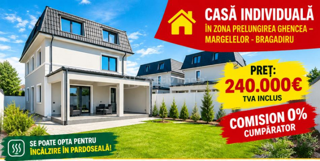 Casa individuala - Vila - Prelungirea Ghencea - Margelelor