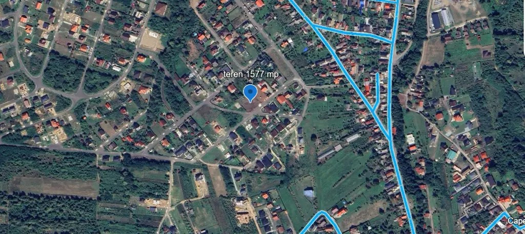 Teren locatie superba in Tautii-Magherausi 777mp