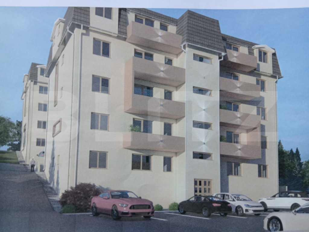 Apartament cu doua camere, 45.70 mp, zona Rediu - Dealul Zor