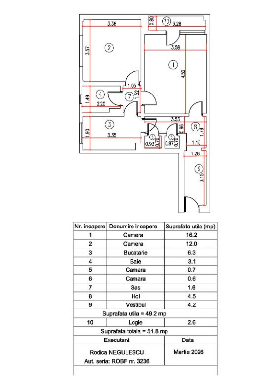 Apartament 2 camere Drumul Taberei