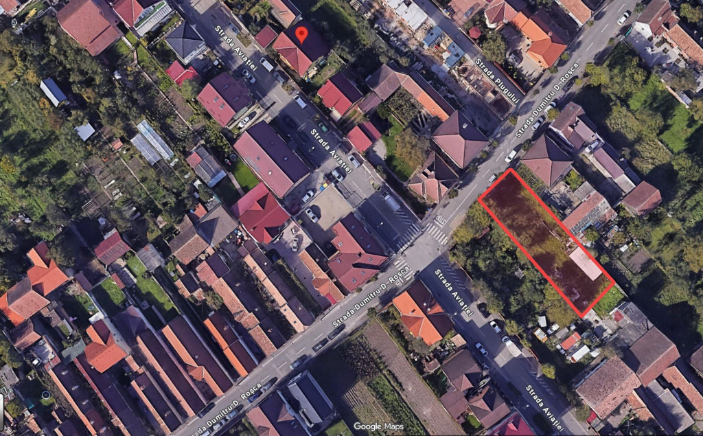 Teren intravilan 740mp cu utilitati zona Turnisor