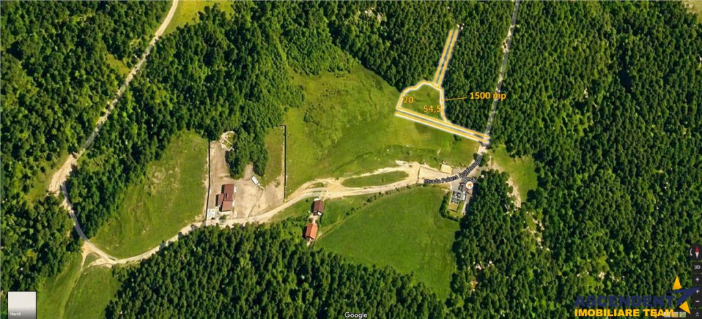 Incantator parc privat, 1.500mp: casa pensiune refugiu mon