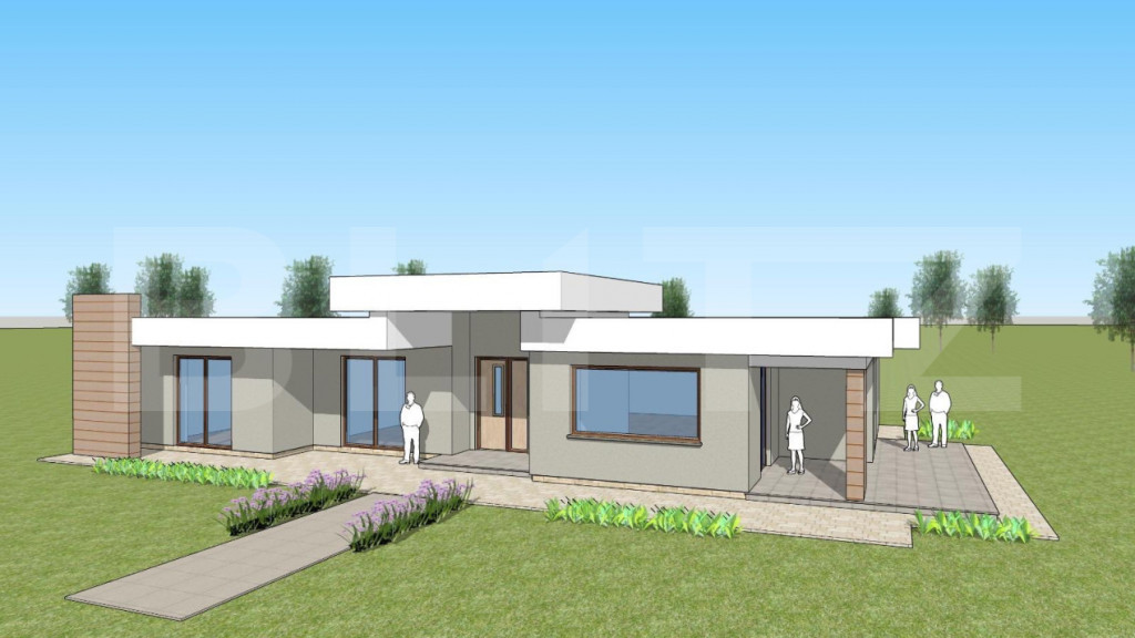 Casă modernă 176 mp utili, Teren 724 mp, Amati