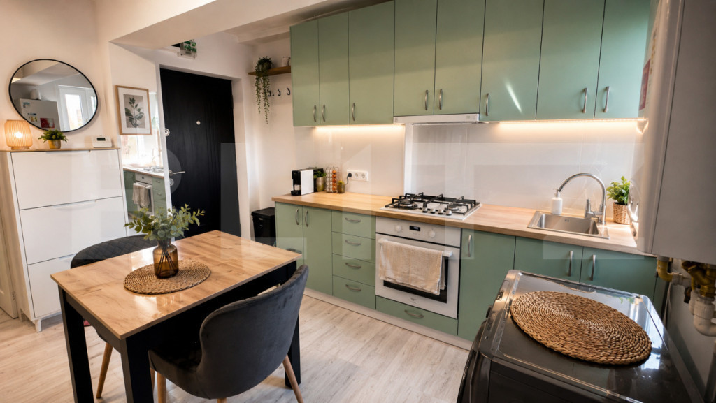 Apartament 3 camere, 41 mp, zona Centrală
