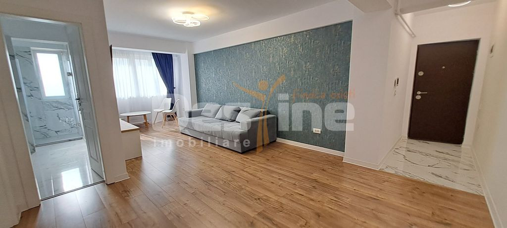 Apartament mobilat și utilat, 53.3 mp – Valea Adâncă...