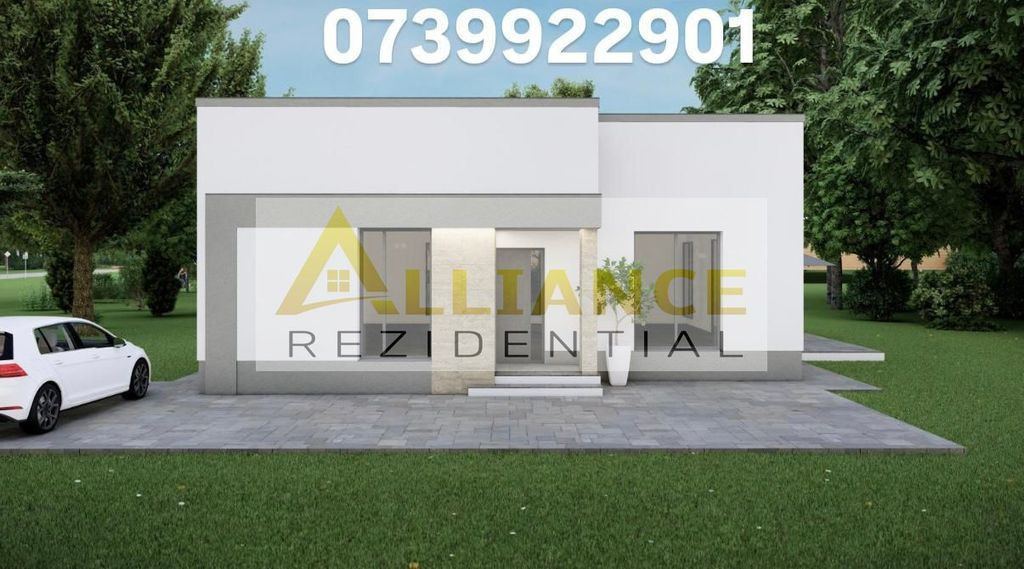 Casa Individuala - 4 camere - 2 bai - 500mp teren