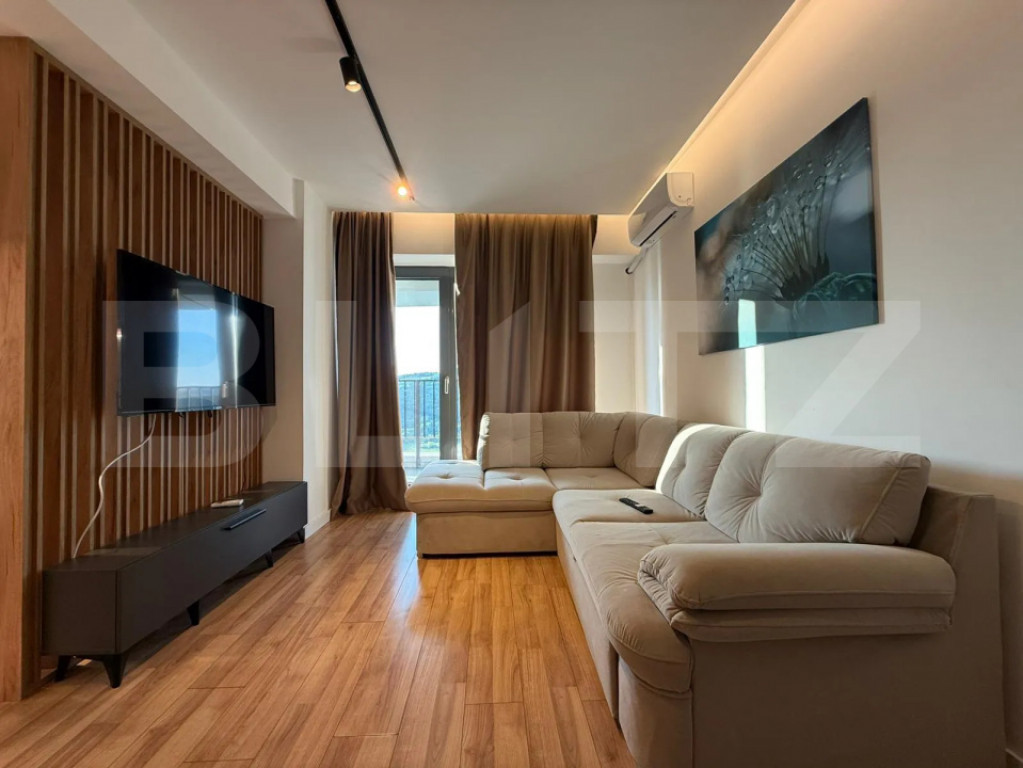 Apartament LUX 2 camere open space, parcare subteran , West
