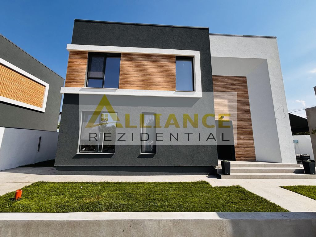 Casa individuala cu piscina incalzita 5 camere 120 mp utili 280