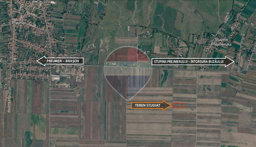 Teren extravilan de vânzare – 14.750 mp – Prejmer, j...