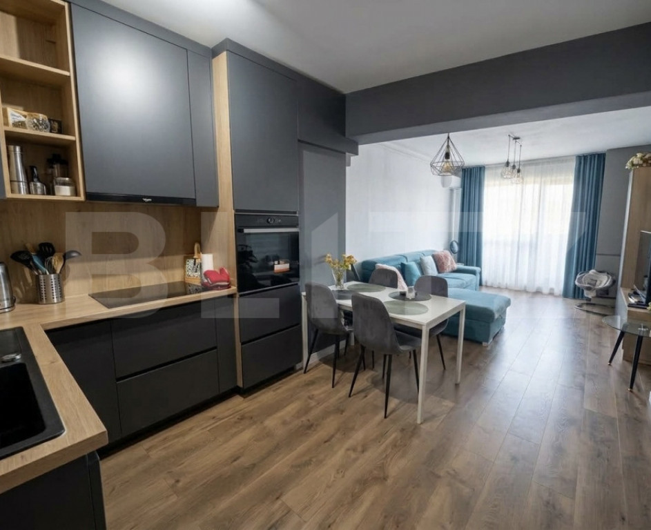Apartament 2 camere, LUX, semidecomandat, A.C, Zona: Wings