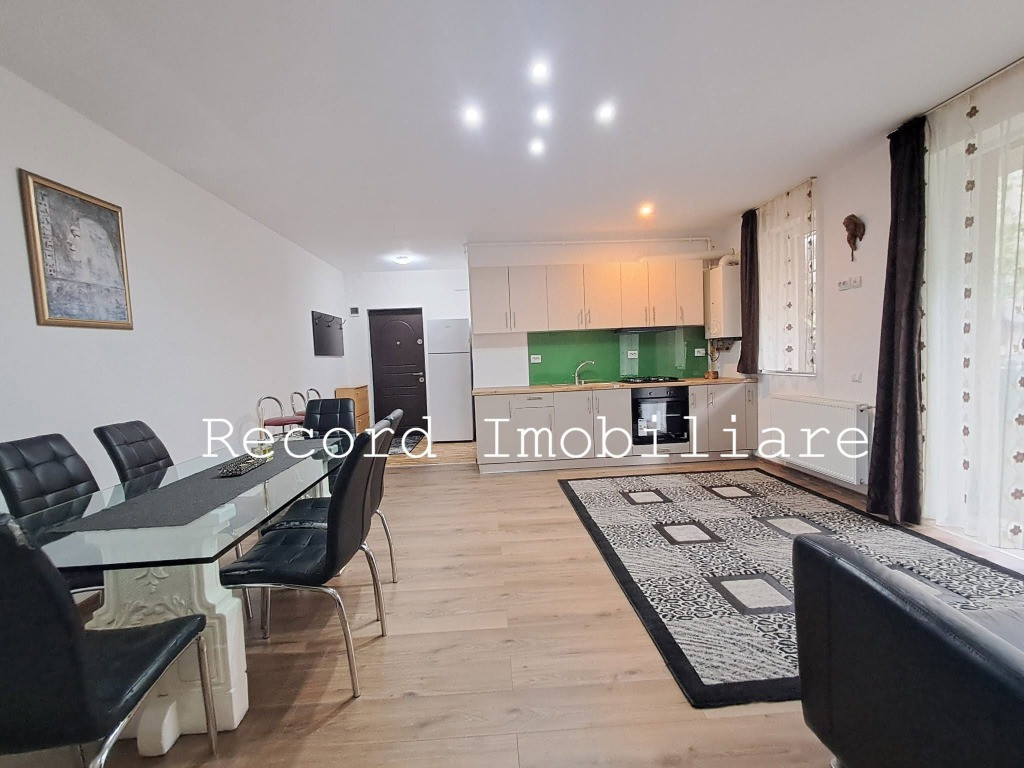 Apartament 3 camere cu gradina 100 mp mobilat zona Eroilor in Floresti