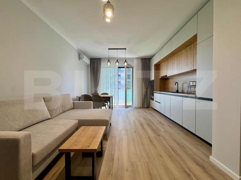 Apartament 2 camere, 55 mp, parcare, zona Grand Hill