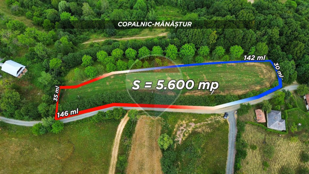 Teren 5600mp | Copalnic-Manastur TOATE UTILITATILE PE PRO...