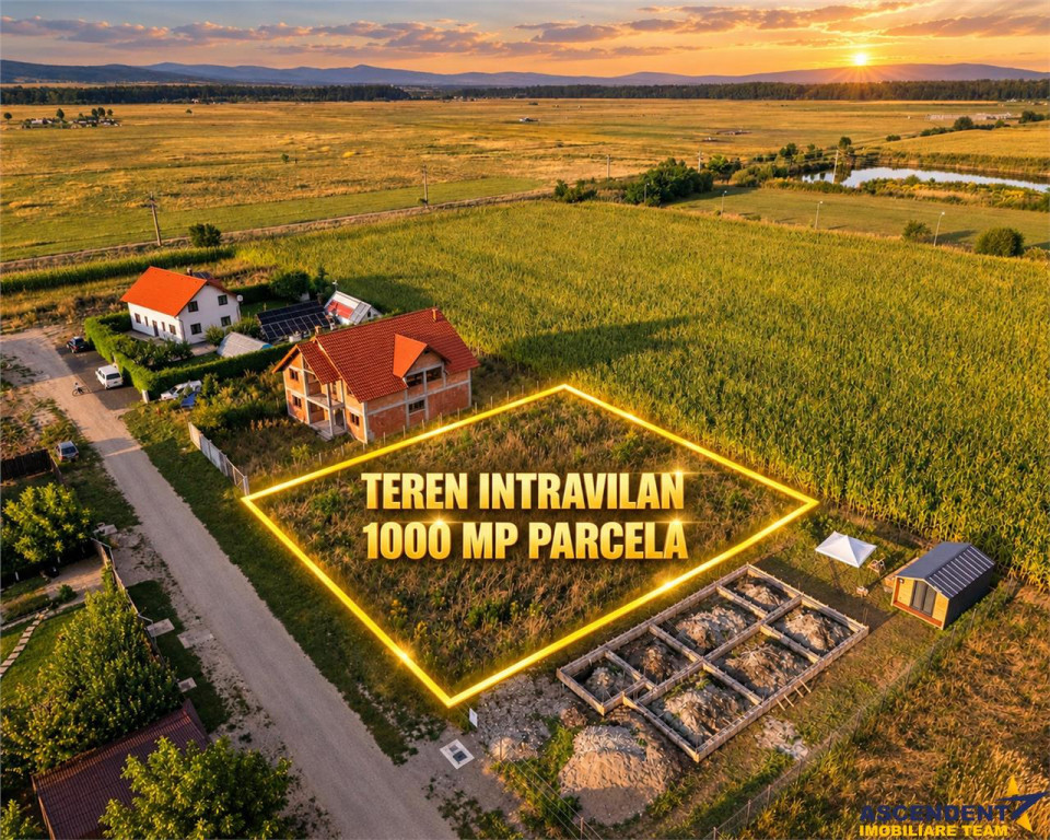 Teren intravilan, 1.000mp, Harman, Brasov
