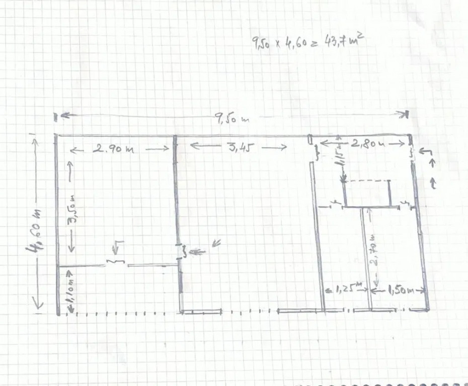 Apartament Cu 2 Camere Nedecomandate Etaj 2 - Zona George Enescu