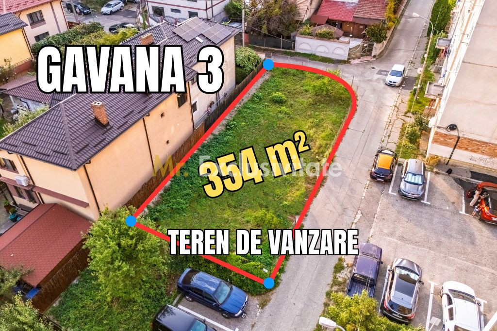 Teren intravilan excepțional în cartierul Gavana