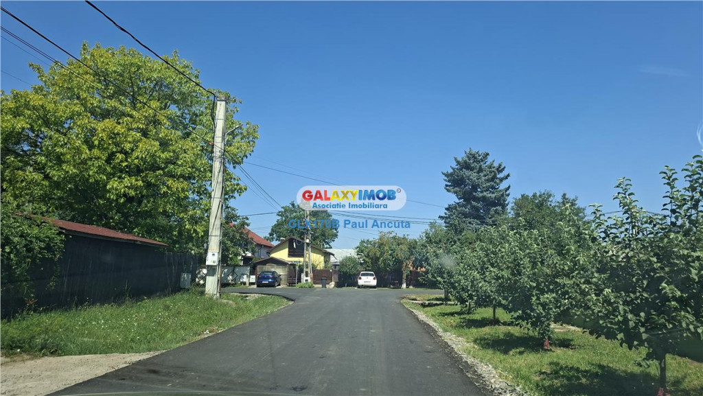 Teren 709 mp Snagov Ciofliceni str Matei Corvin utilitati