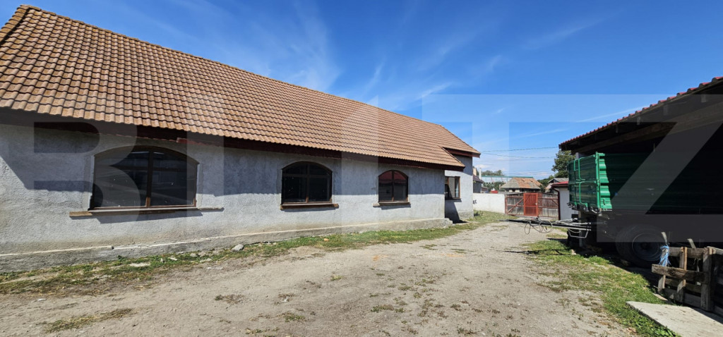 Casă cu anexe gospodărești și teren generos de vânzare
