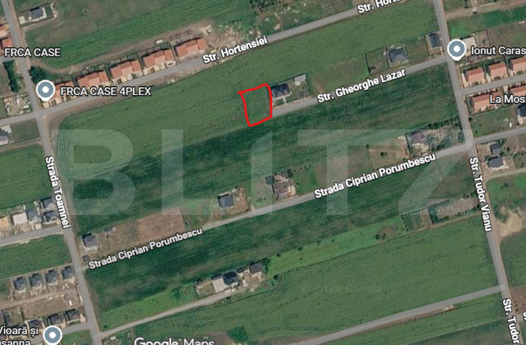 Teren intravilan, 500mp, Rediu, Ideal pentru construcție