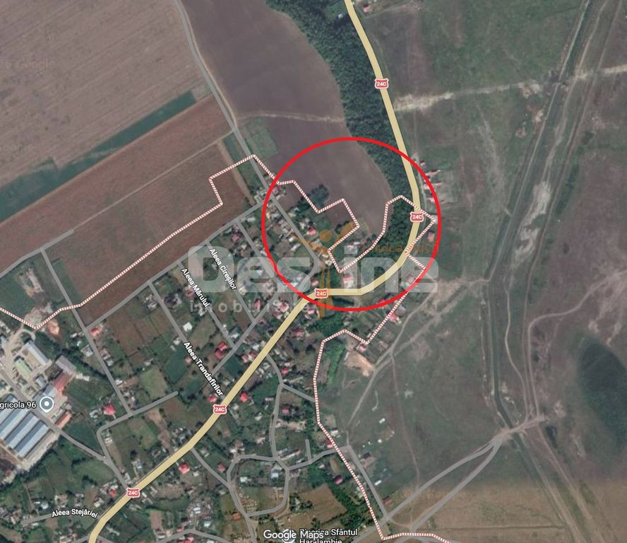 Teren intravilan 7600 mp cu certificat de urbanism P+2+M