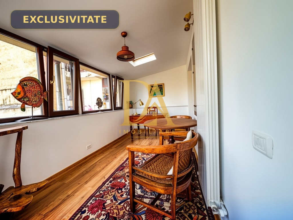 Apartament cu terasă– 1 min Metrou Piața Romană | 95 mp