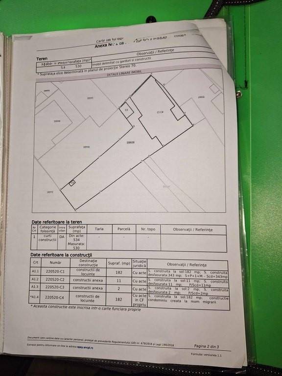 Vilă spațioasă | Teren 500 m² 380000 € – Sub pretul terenulu