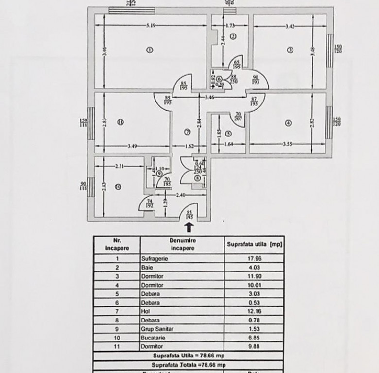 Apartament 4 camere | Cartier Tudor