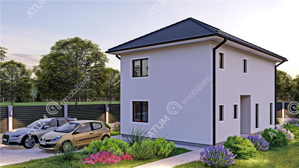 Casa individuala la cheie 4 camere decomandate 116 mp utili
