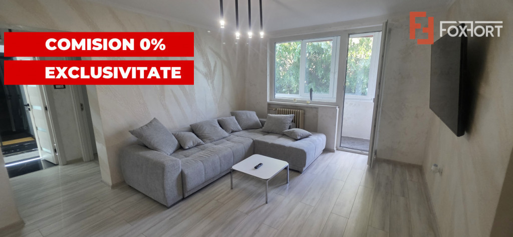 EXCLUSIVITATE Apartament 2 camere, 59 mp utili - Zona Podgor