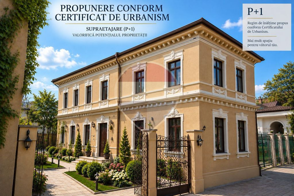 Casă de Epocă Olimpului 74 | Certificat de Urbanism | Potențial P+1