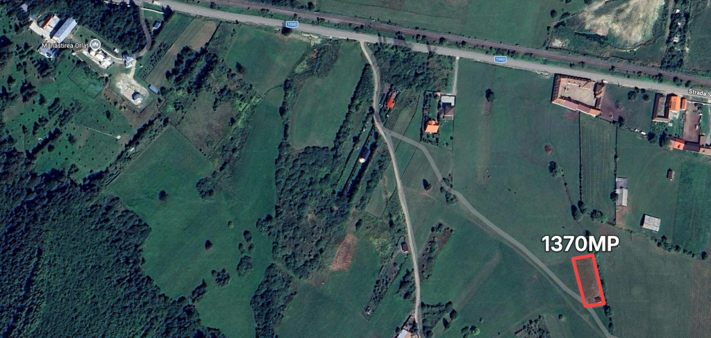 Teren imprejmuit, 1300mp zona Orlat