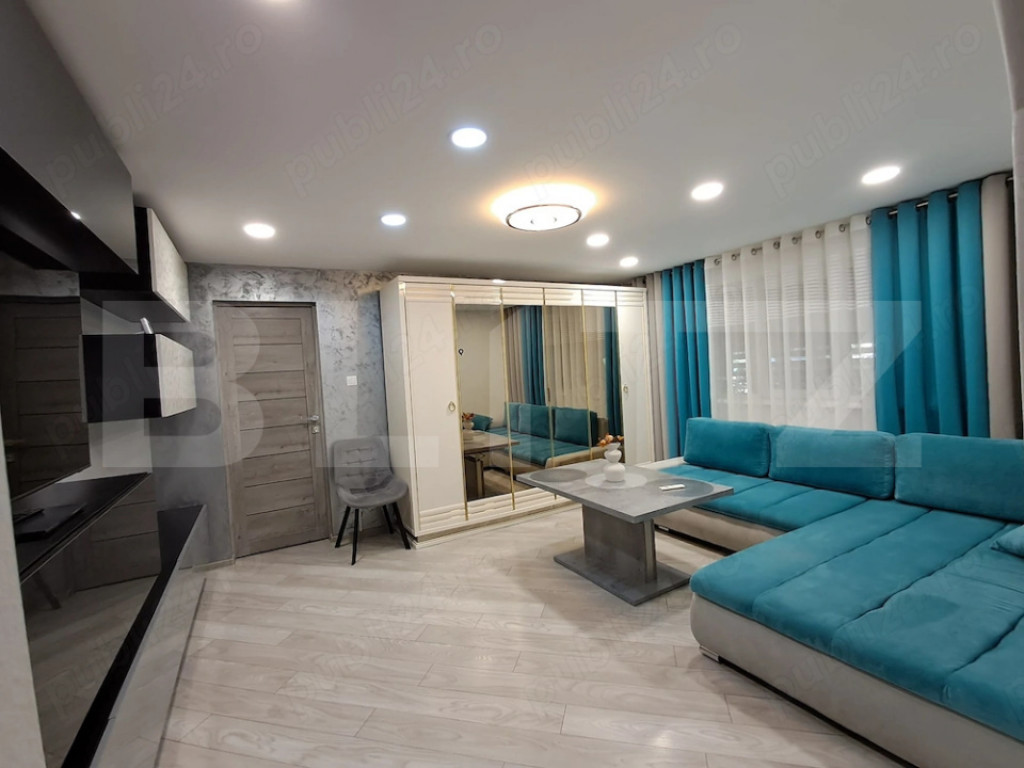 Apartament 2 camere, renovat și complet mobilat – I.C. Br