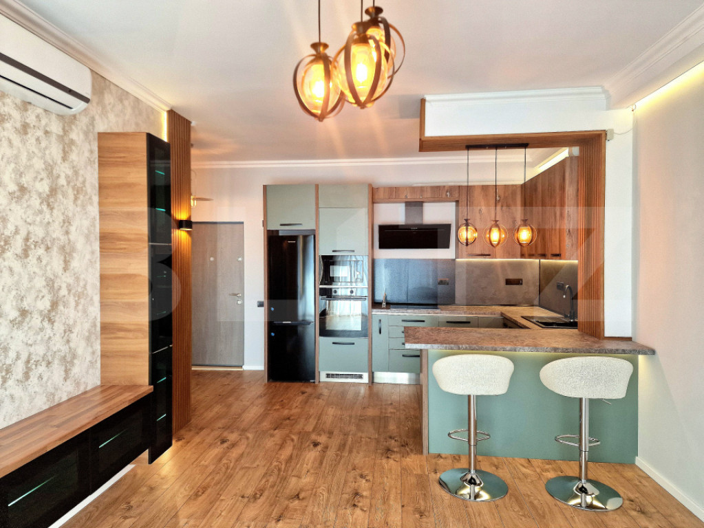 Apartament nou cu 2 camere, terasa, parcare subterana, Eroil