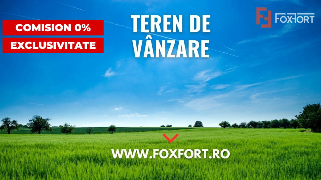 COMISION 0% Teren extravilan Mosnita in zona de Padurea Bist