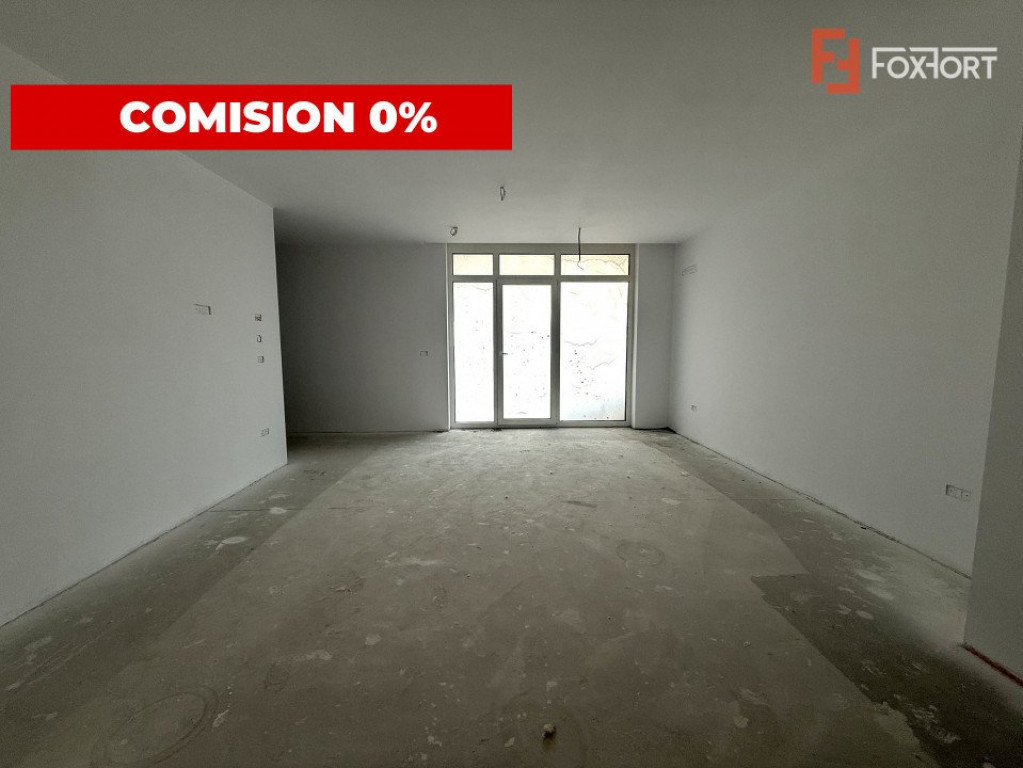 COMISION 0% Apartament cu 2 camere, la parter, bloc nou, in
