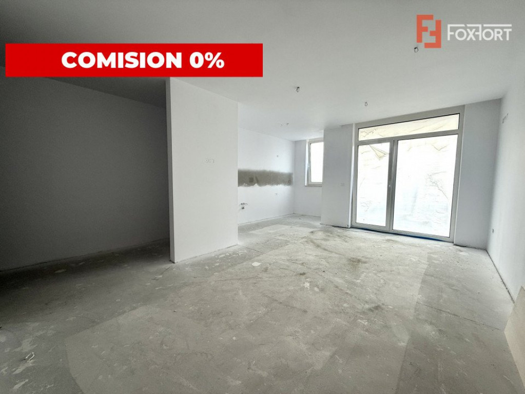 COMISION 0% Apartament cu 1 camera, 38,4 mp, etaj intermedia