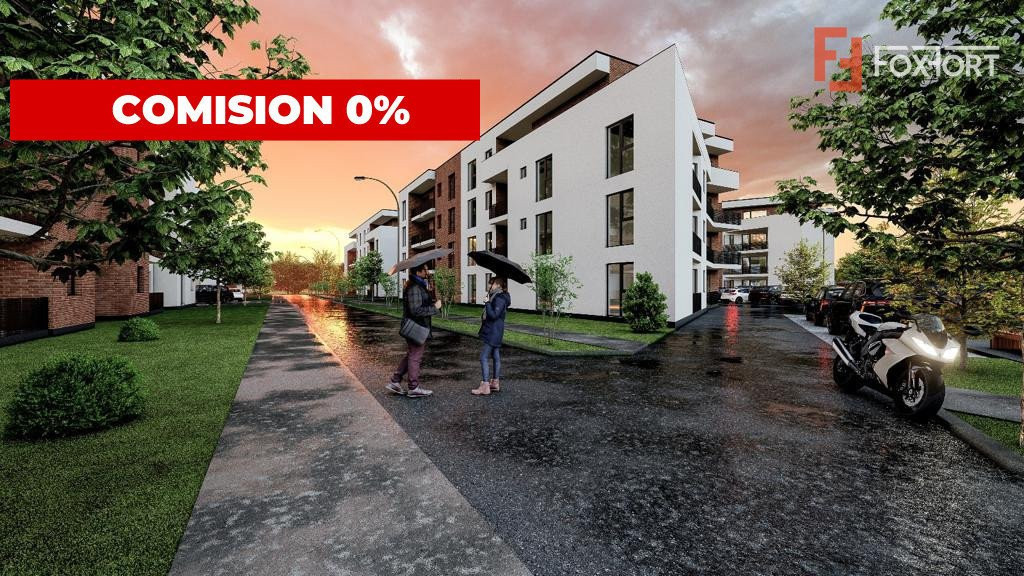 COMISION 0% Apartament cu 2 camere, bloc nou, loc de parcare