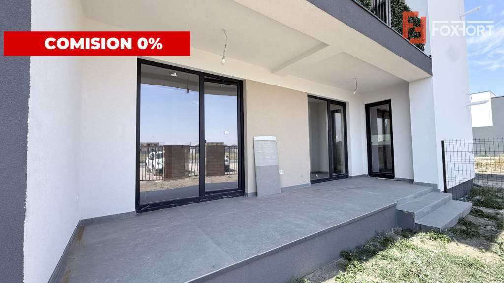 Comision 0% Apartament de vanzare, 2 camere + terasa de 11 m