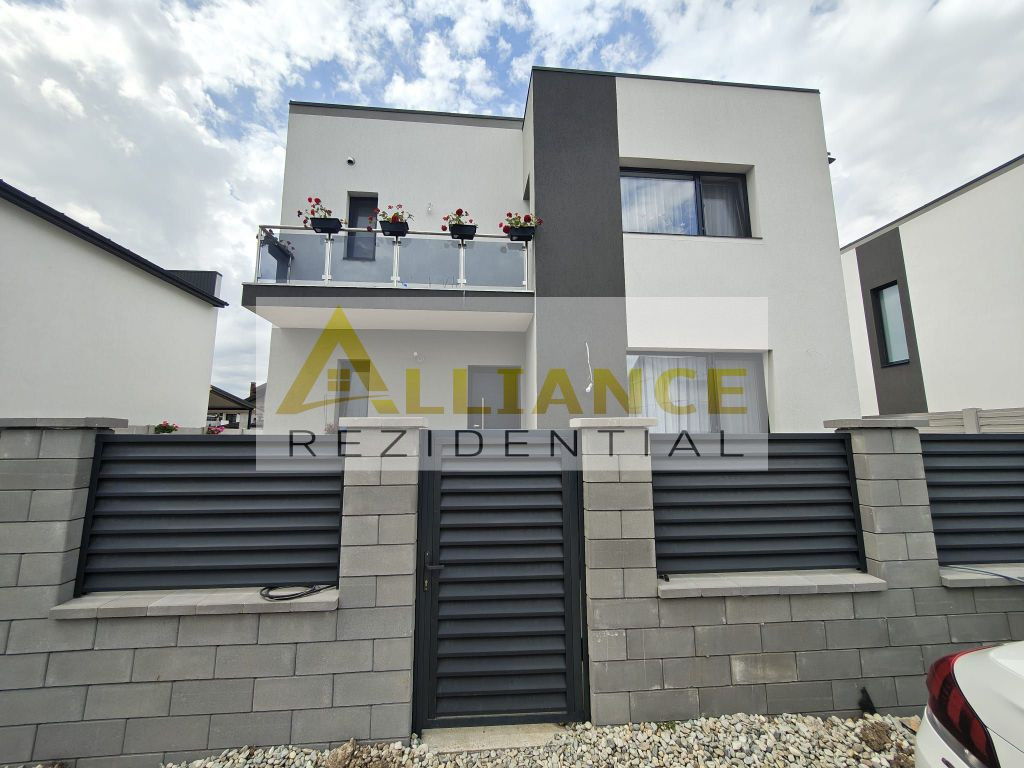 VILA INDIVIDUALA MODERNA | P+1E | 4 camere | Incalzire prin pardoseala