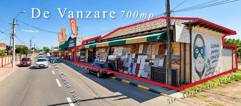 Spatiu comercial Cuza Voda/Tecuci/700 mp