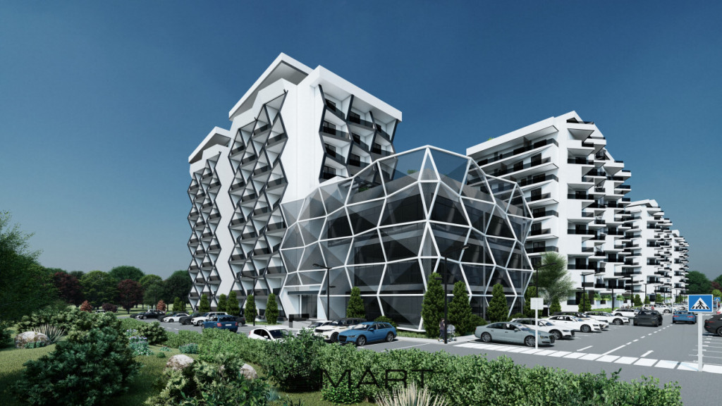 Apartament decomandat 3 camere 70mp Evolution