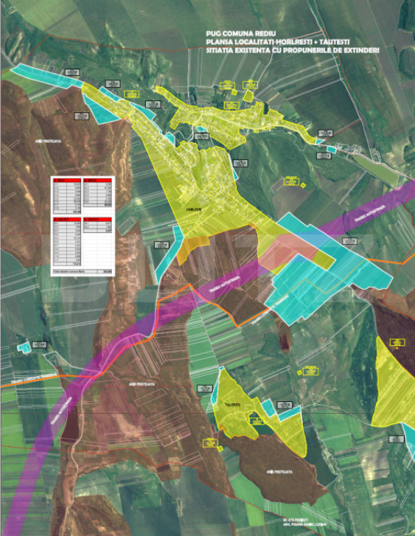 Teren Extravilan 30000 mp la 200-300 m Nodul Autostrazii A8