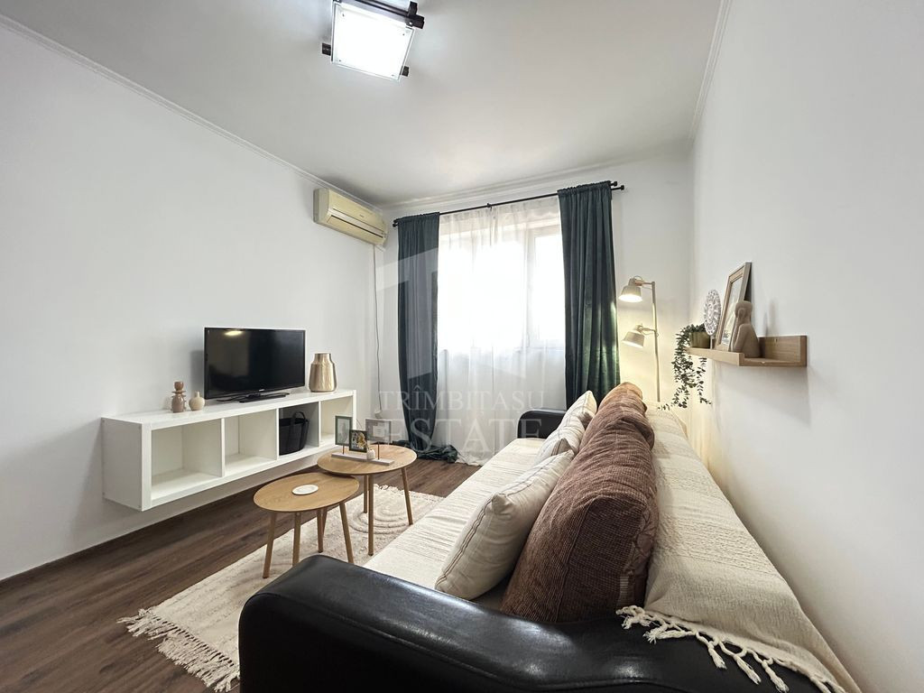 Apartament 2 camere de închiriat | Faleza Nord | 370 eur/lună