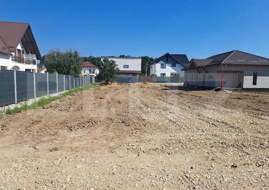 Teren intravilan 754 mp, deschidere 15,5 ml, zona Trivale, N