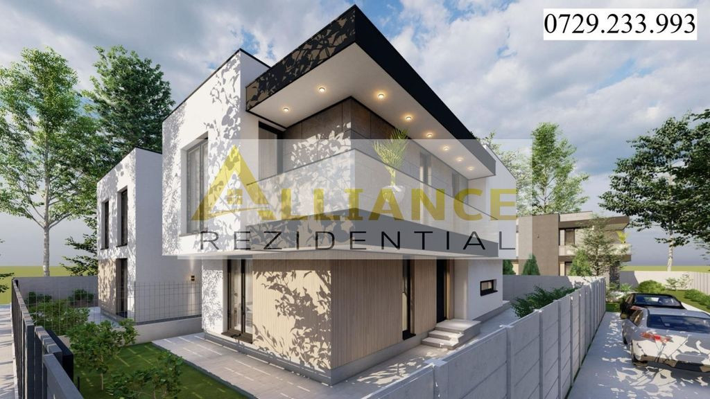 Vila P+1+M | 5 camere - 4 bai | Primarie Popesti