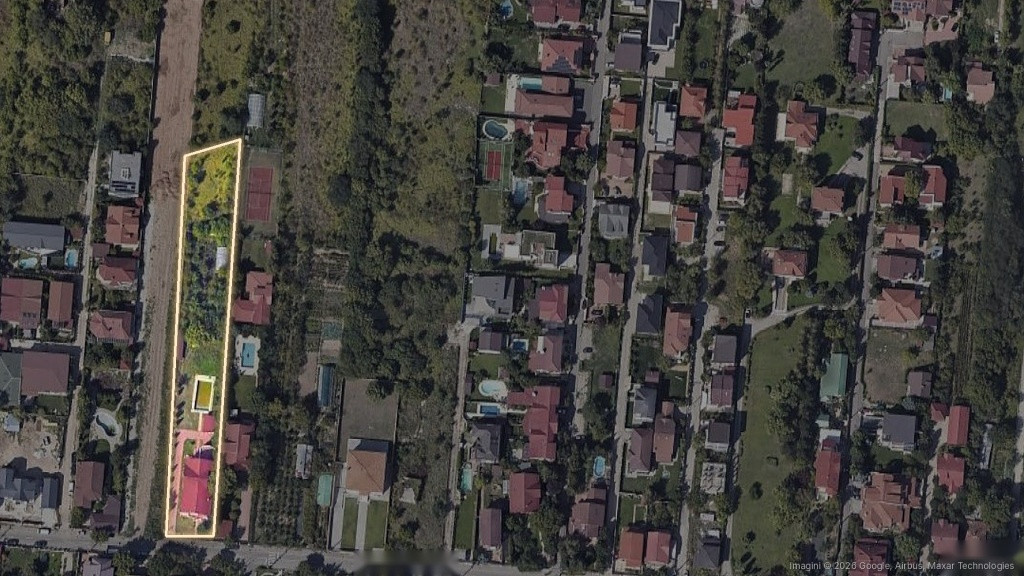 Teren cu proiect autorizat - 4 vile, Pipera