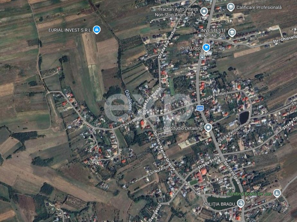 Teren mare in Bradu – 2.127 mp, ideal pentru constructia u